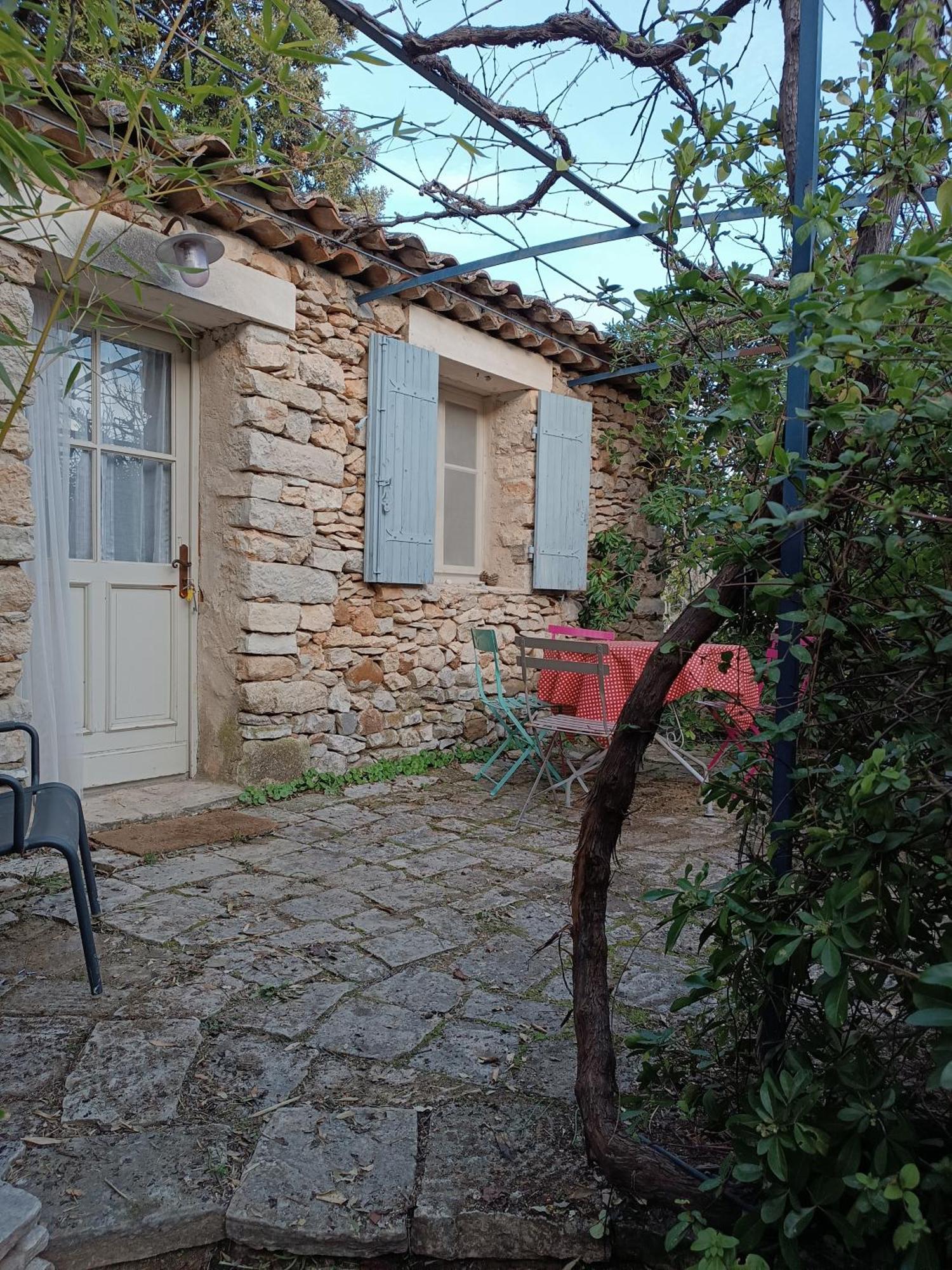 Sous La Vigne Villa Rustrel Luaran gambar